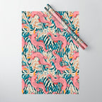 BAZAAR COSMICA GATOR Wrapping Paper Gallery Image 1