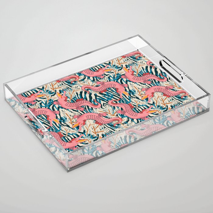 BAZAAR COSMICA GATOR Acrylic Tray Gallery Image 1