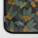 Green & Turquoise Parrotlets and Loquats Laptop Sleeve Gallery Image 3