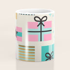 Retro Geometric Christmas gift Pattern 2 Coffee Mug Gallery Image 4