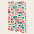Retro Geometric Christmas gift Pattern 2 Wallpaper Gallery Image 2
