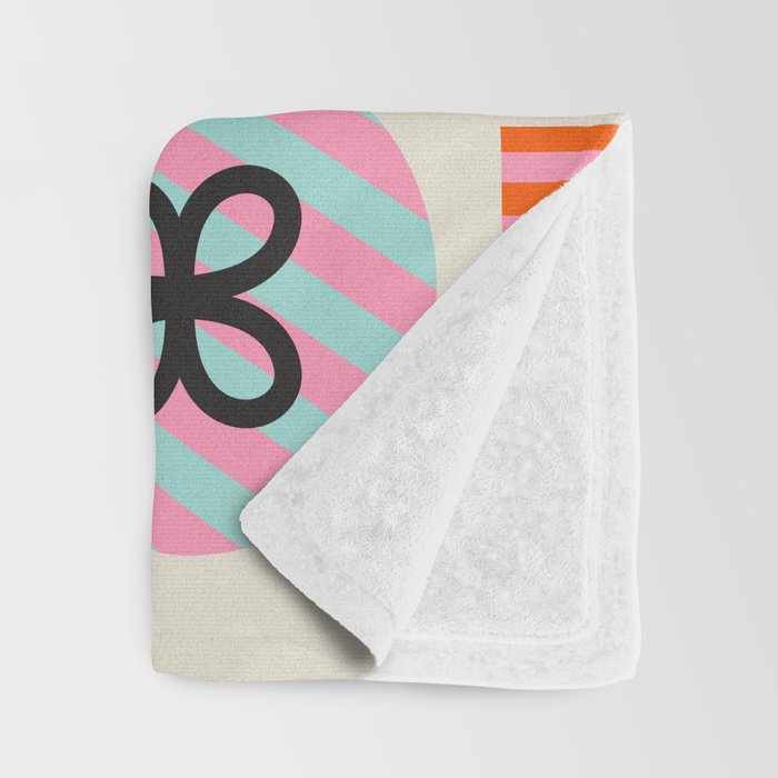 Retro Geometric Christmas gift Pattern 2 Throw Blanket Gallery Image 3