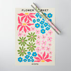 Flower Market 02: Kyoto Wrapping Paper Gallery Image 1
