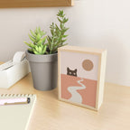 Cat Landscape 16 Mini Art Print Gallery Image 2