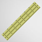 Stripes With Lines and Dots pattern sage and green Table Runner Gallery Image 3