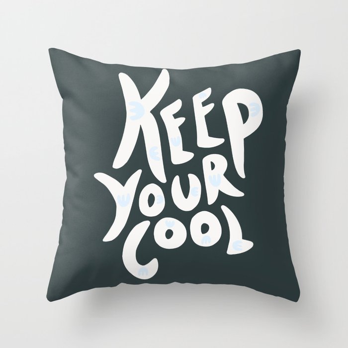 Keep Your Cool Throw Pillow Gallery Image 6