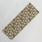 Floral Meadow In Spring Green Yoga Mat Gallery Image 1