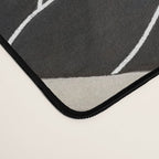 Japanese mountains, minimal ink print Desk Mat Gallery Image 4