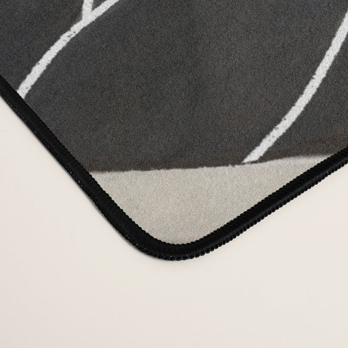 Japanese mountains, minimal ink print Desk Mat Gallery Image 4