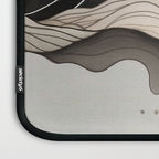 Japanese mountains, minimal ink print Laptop Sleeve Gallery Image 3
