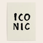 Iconic - Typography Poster Gallery Image 4