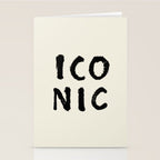 Iconic - Typography Stationery Card Gallery Image 2