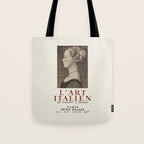  1935 French Art Exhibition Poster - Italian Art from Cimabue to Tiepolo Tote Bag Gallery Image 1