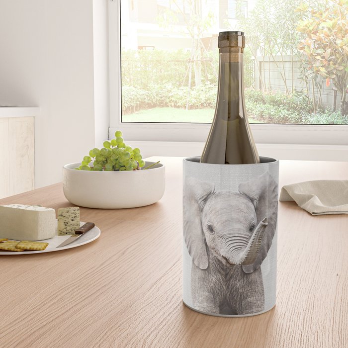 Baby Elephant - Colorful Wine Chiller Gallery Image 4