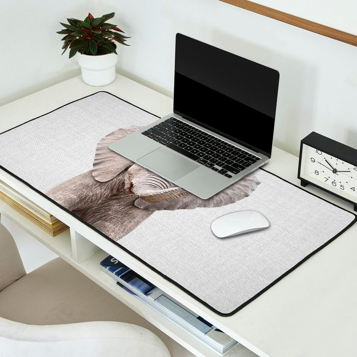 Baby Elephant - Colorful Desk Mat Gallery Image 2