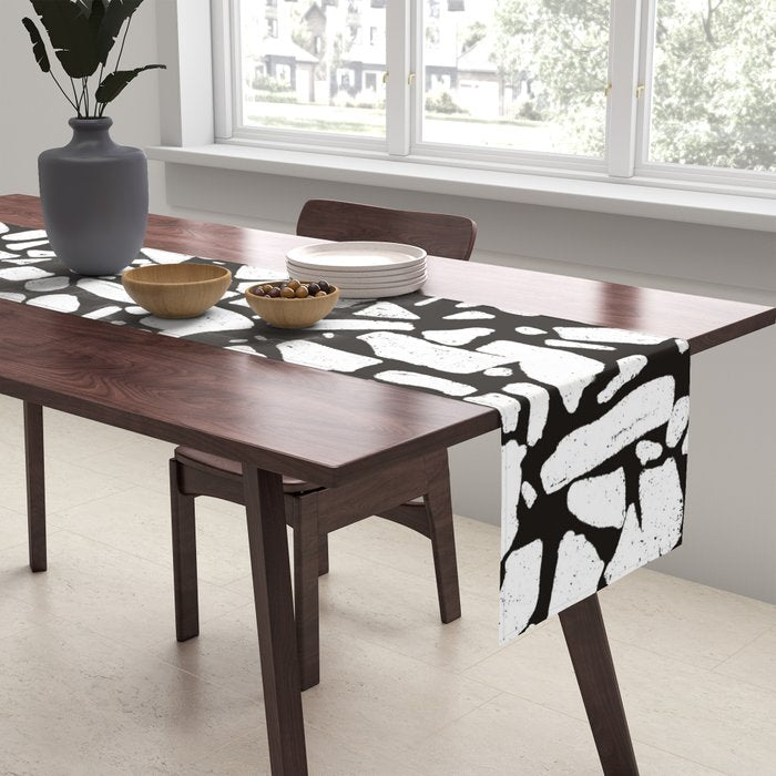 Black marble Table Runner Gallery Image 2