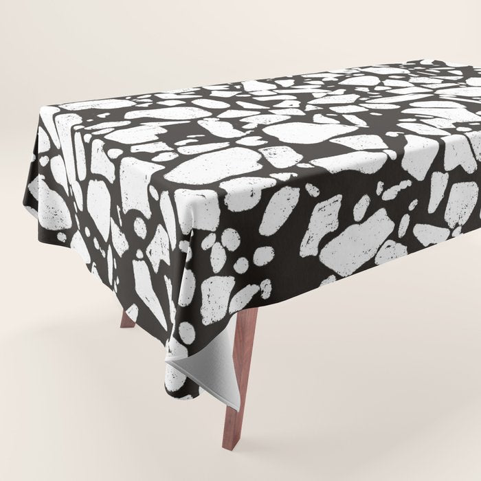 Black marble Tablecloth Gallery Image 1