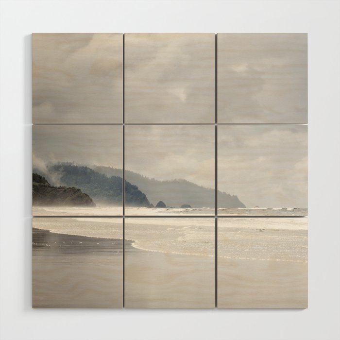 Oregon Coast #1 | Ocean Art Print | Pacific Northwest Wood Wall Art Gallery Image 1