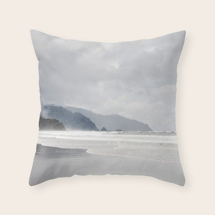Oregon Coast #1 | Ocean Art Print | Pacific Northwest Throw Pillow Gallery Image 6