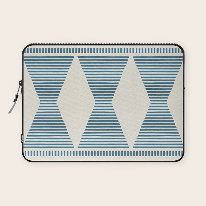 Southwestern Boho - Blue Laptop Sleeve Gallery Image 1