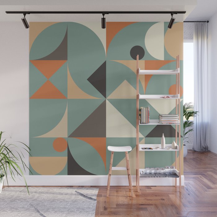 Mid Century 07C Wall Mural Gallery Image 1