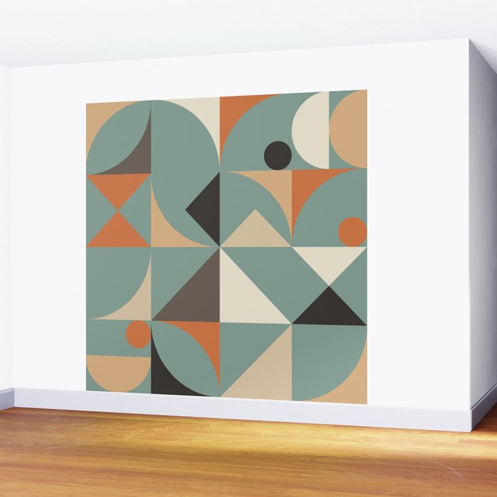 Mid Century 07C Wall Mural Gallery Image 2