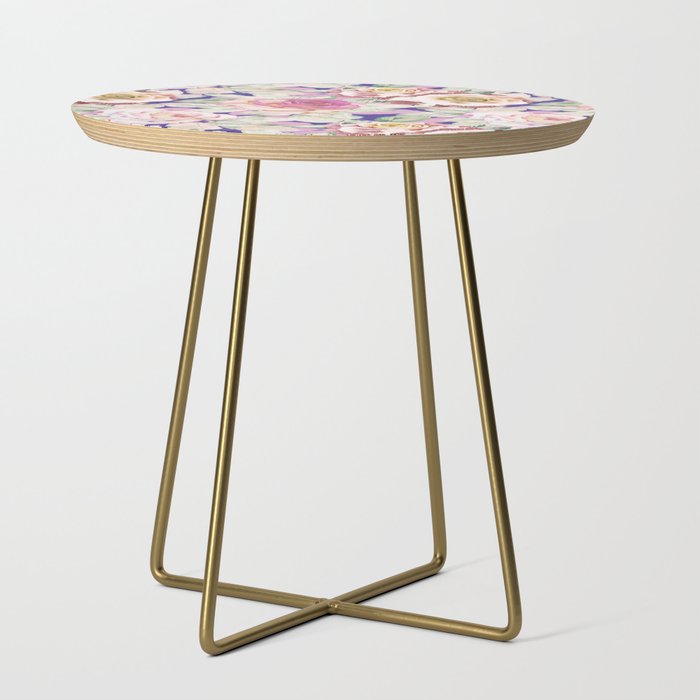 The lush garden in bloom P Side Table Gallery Image 1