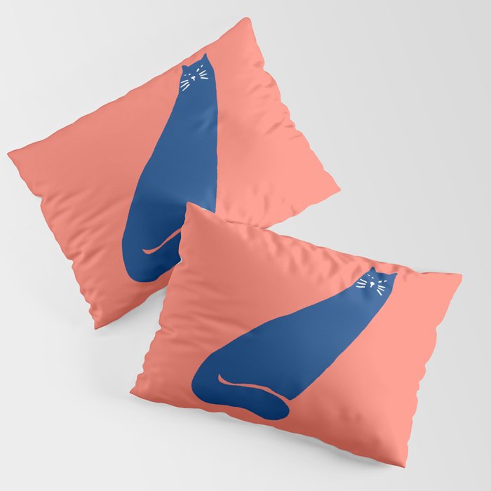 Cat in the wind Pillow Sham Gallery Image 3