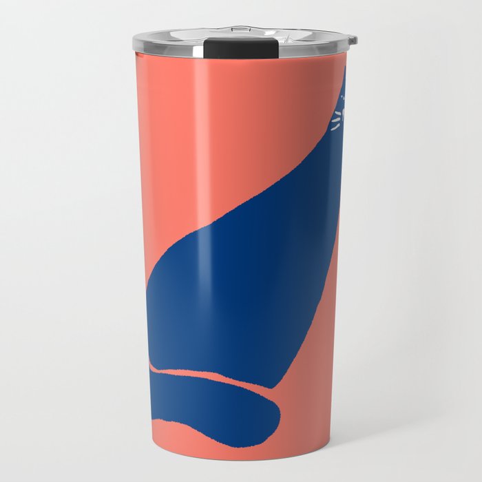Cat in the wind Travel Mug Gallery Image 1