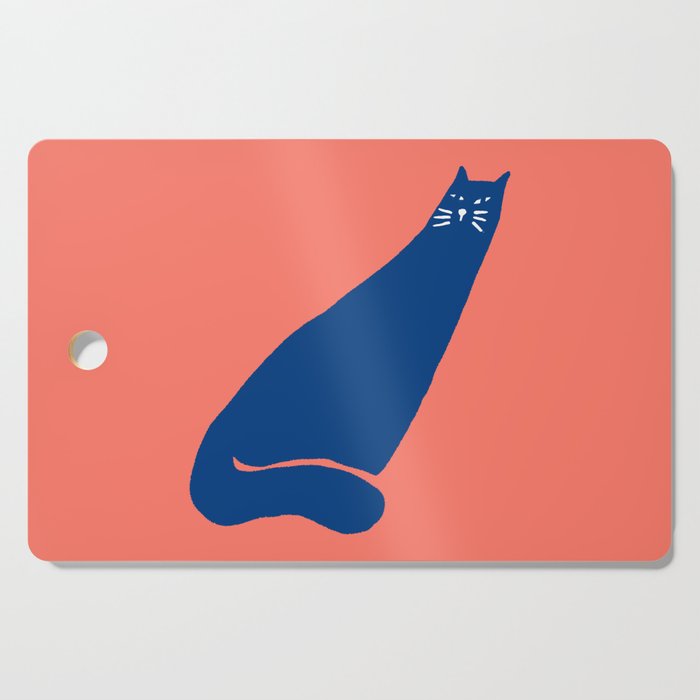Cat in the wind Cutting Board Gallery Image 1