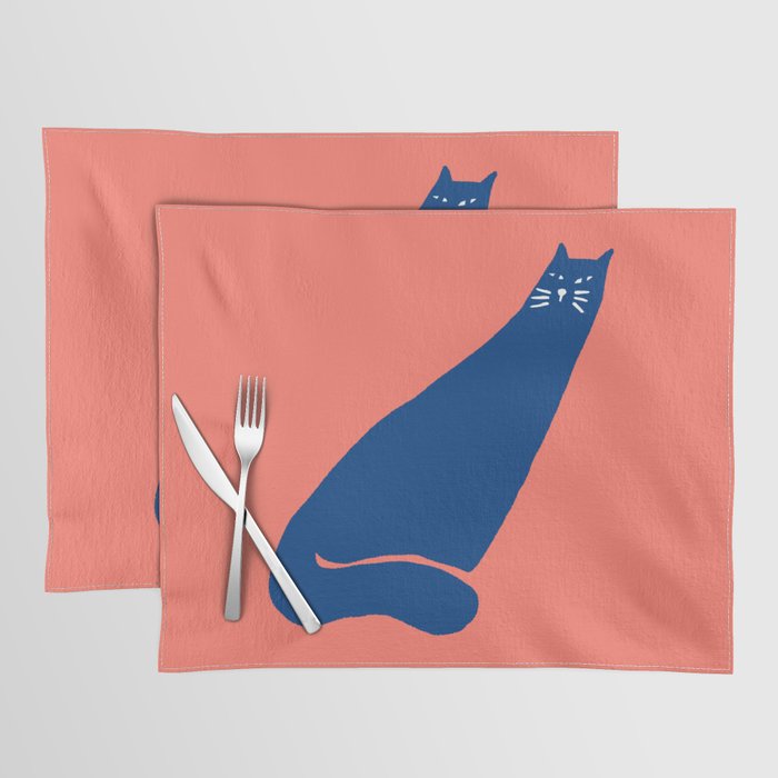 Cat in the wind Placemat Gallery Image 1