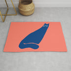 Cat in the wind Rug Gallery Image 1