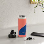 Cat in the wind Water Bottle Gallery Image 4