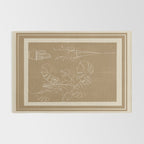 Minimal Window With Potted Plants 1 Rug Gallery Image 2