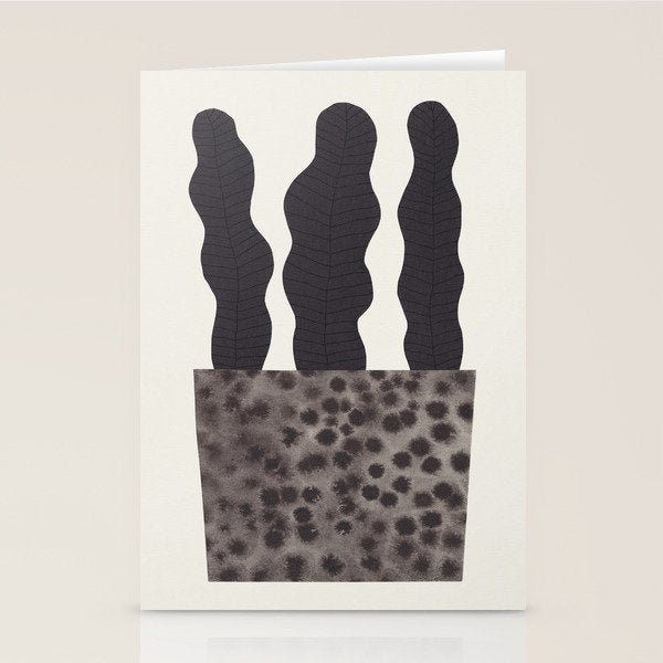 Plant in a pot #2 Stationery Card Gallery Image 2