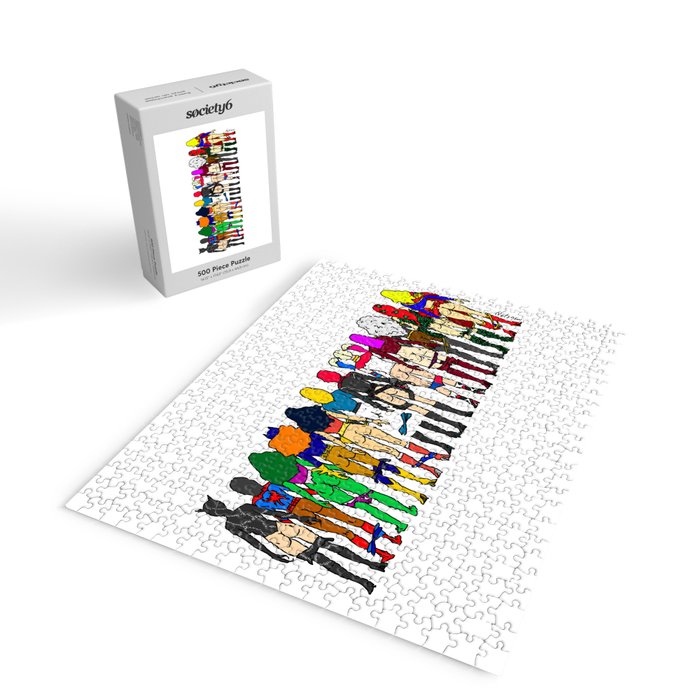 Superhero Butts - Girls Superheroine Butts LV Jigsaw Puzzle Gallery Image 2