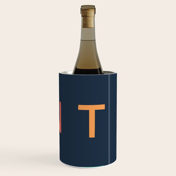 Adventure typography Wine Chiller Gallery Image 3
