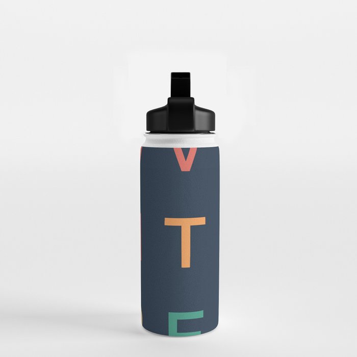 Adventure typography Water Bottle Gallery Image 2