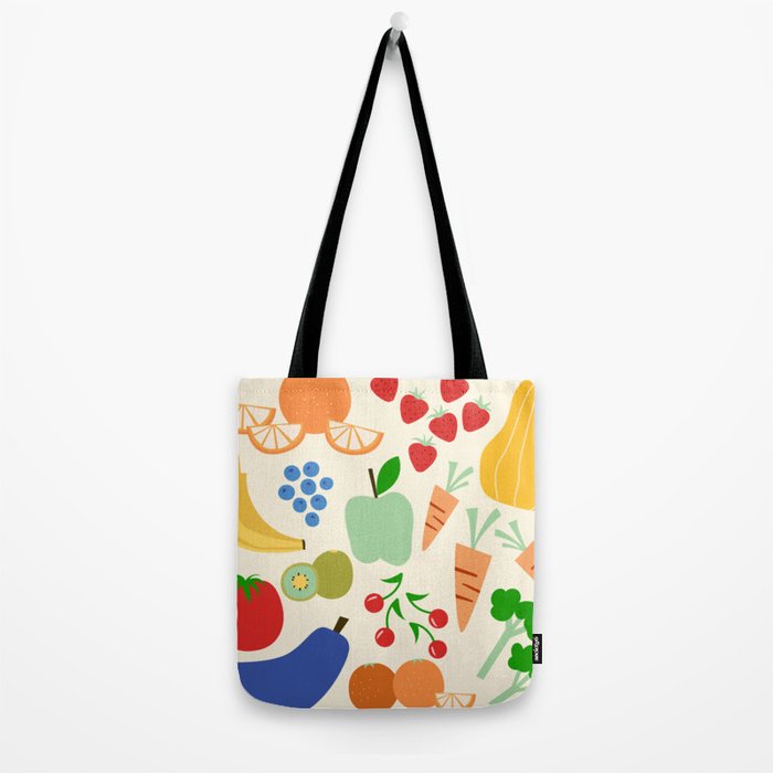 Colorful veggies Tote Bag Gallery Image 2