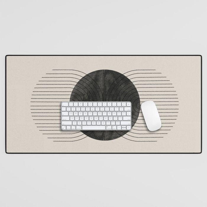 Midcentury Modern Decor Desk Mat Gallery Image 1