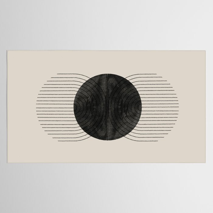 Midcentury Modern Decor Tablecloth Gallery Image 2