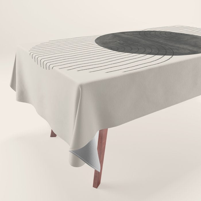 Midcentury Modern Decor Tablecloth Gallery Image 1