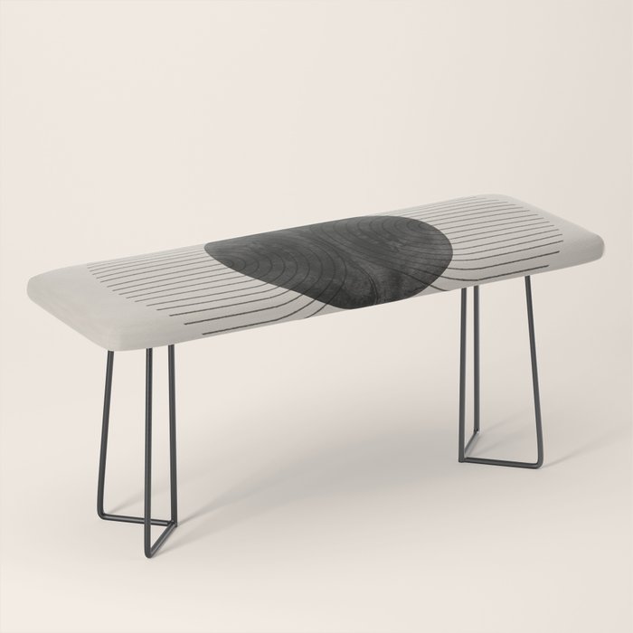 Midcentury Modern Decor Bench Gallery Image 1