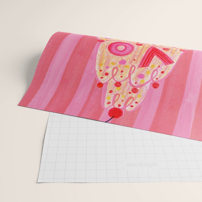 Mold the Future & Vote in Cherry Red Wrapping Paper Gallery Image 2