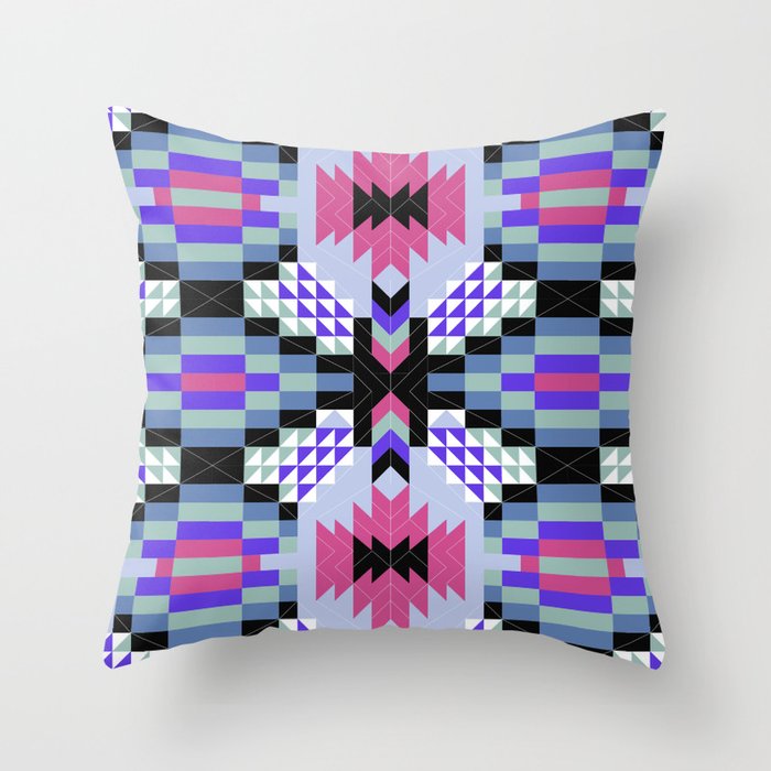 MP Tribal geometric A Throw Pillow Gallery Image 6