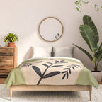 Minimal Abstract Art Vase 22 Comforter Gallery Image 3