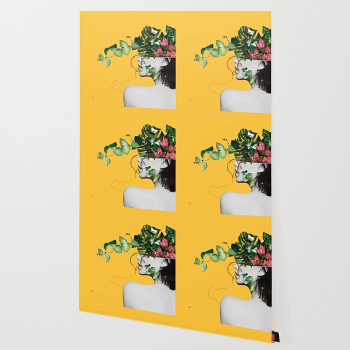 Lady Flowers Wallpaper Gallery Image 2