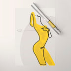 Mustard Moonlight  Wrapping Paper Gallery Image 1