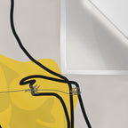 Mustard Moonlight  Wall Tapestry Gallery Image 3