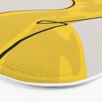 Mustard Moonlight  Bath Mat Gallery Image 3